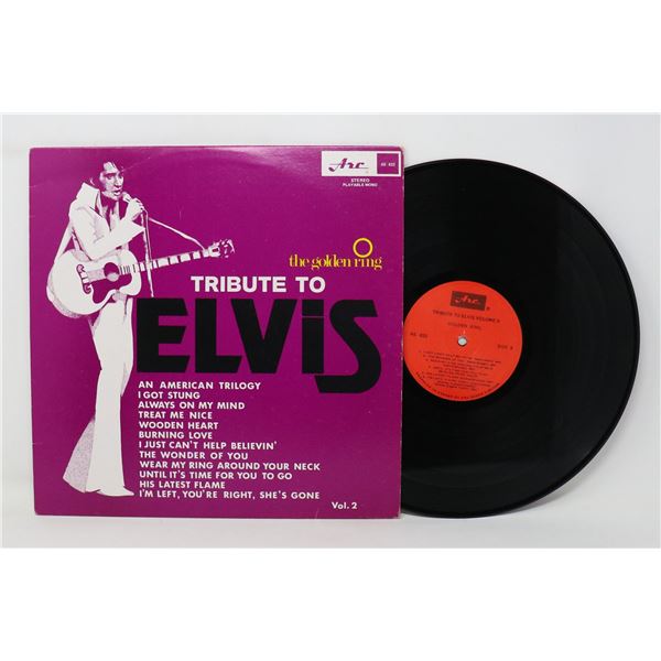 GOLDEN RING TRIBUTE TO ELVIS VOL.2 AS-832