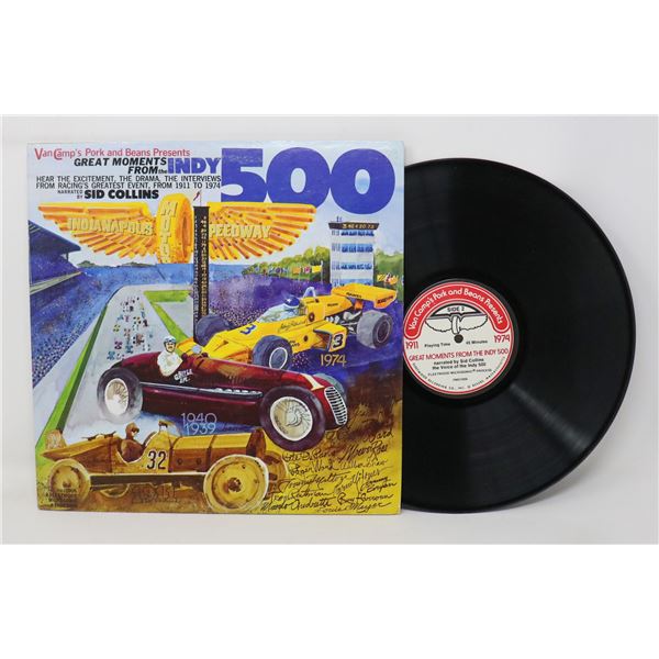 GREAT MOMENTS FROM THE INDY 500 1974 FMS 1006