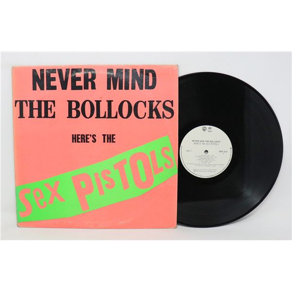 NEVER MIND THE BOLLOCKS HERE' THE SEX PISTOLS 1977