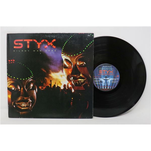 KILROY WAS HERE STYX 1983 SP 3734