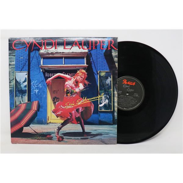SHE'S UNUSUAL CYNDI LAUPER 1983 FR 38930