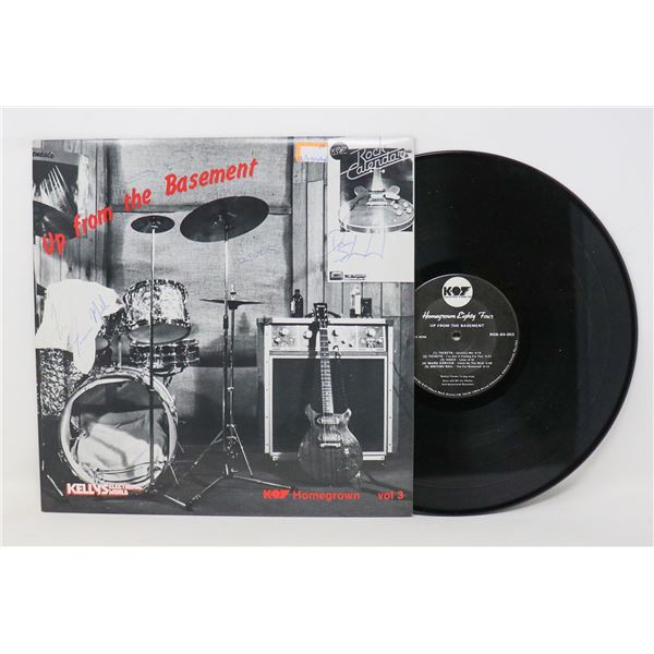 UP FROM THE BASEMENT K97 ROCK SIGHNED ROK-84-003