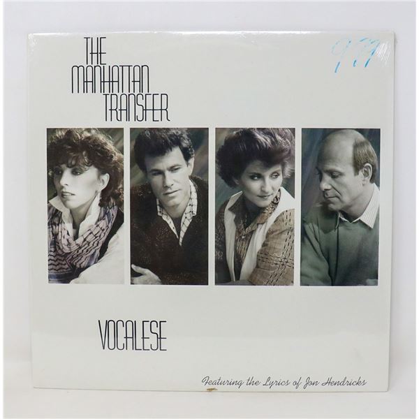 VOCALESE MANHATTAN TRANSFER SEALED NEW 1985 78