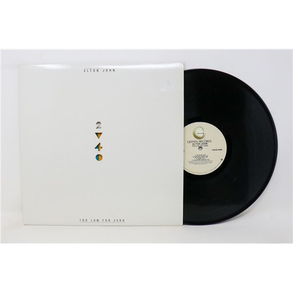 TOO LOW FOR ZERO ELTON JOHN 1983 XGHS 4006