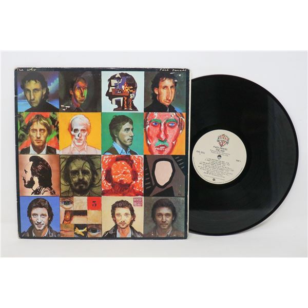 FACE DANCES THE WHO 1981 XHS 3516