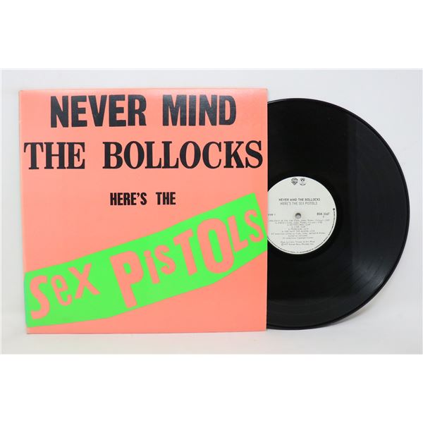 NEVER MIND THE BOLLOCKS HERE' THE SEX PISTOLS 1977
