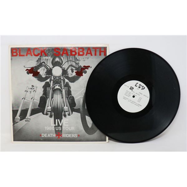 DEATH RIDERS BLACK SABBATH LIVE RARE 1980 TOUR