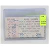 Image 1 : CONCERT TICKET STUB BLACK SABBATH 1982 CNE