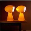 Image 1 : Italian Mushroom table lamps, pair c. 1965 gl