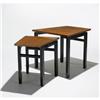 Image 1 : Edward Wormley nesting tables, pair Dunbar US
