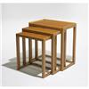 Image 1 : Edward Wormley nesting tables, set of three D
