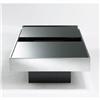 Image 1 : Willy Rizzo coffee table Italy, c. 1965 chrom