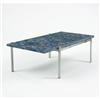 Image 1 : Danish coffee table c. 1965 lapis, matte chro
