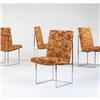 Image 1 : Milo Baughman dining chairs, set of four Thay