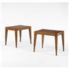Image 1 : Johann Tapp occasional tables, pair Tapp, Inc