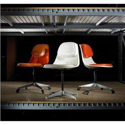 Charles and Ray Eames PSCs, set of three Herm