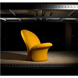 Pierre Paulin, attribution lounge chair Artif