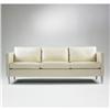 Image 1 : Room and Board sofa USA, c. 2000 leather, chr