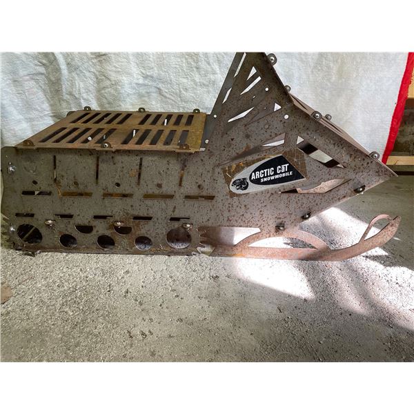 SNOWMOBILE FIRE PIT!