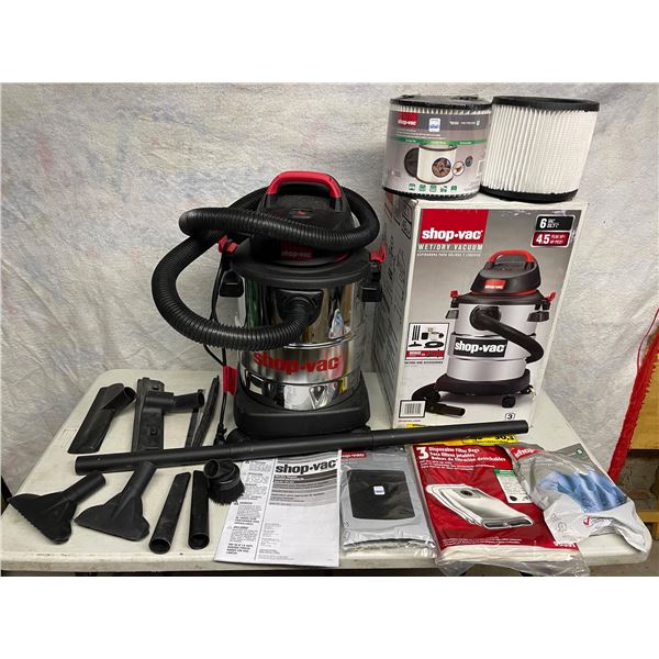 SHOP-VAC; 6-GALLON, 4.5 HP