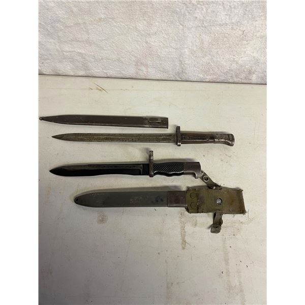 BAYONETS, LOT OF TWO