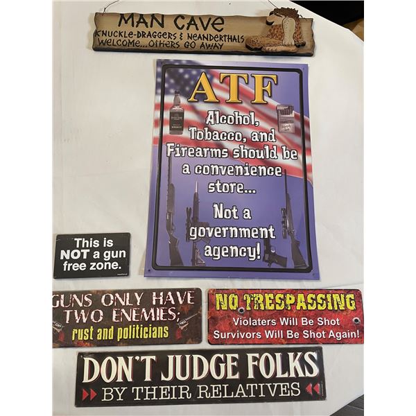 FUN SIGNS LOT