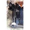 Image 3 : BLACK 3 TIER SHELF AND 2 FOLDING CAMP CHAIRS