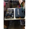 Image 1 : 2 PARTIAL SOCKET SETS AND MAKITA DRILL
