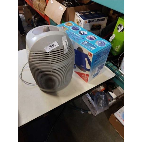 MINI STEAM ZAPPER AND HONEYWELL AIR PURIFIER