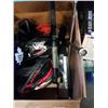 Image 3 : BIKE HELMETS, MUSIC STAND, CAR SQUEEGIE SCRAPER AND TIRE IRON WRENCH