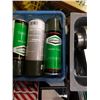 Image 7 : LOT OF METAL BLOCK , CYLINDER, PAINT AND LABELS