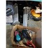 Image 1 : MILWAUKEE SAWZALL, MAKITA PALM SANDER, CRAFTSMAN JIG ALL WORKING WITH 2 SETS OF TABLE LEGS, RACK AND
