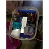 Image 2 : 2 BOXES  AND TOTE OF ESTATE GOODS AND ELECTRONICS