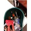 Image 3 : 2 PAILS OF TOOLS, WORK GLOVES AND HONDA CAR BATTERY