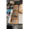 Image 2 : 4 TRAYS OF NAILS, SAFETY GLASSES, FASTENERS