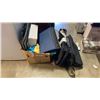 Image 1 : BOX OF LAPTOP BAGS, SMALL AREA MAT AND MORE