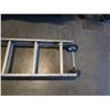 Image 2 : 11 FOOT ALUMINUM EXTENTION LADDER EXTENDS TO 20 FOOT