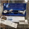 Image 2 : New European made Schrader MICHELIN Pressure Gauge EURODAIRA-LB 10 - 170 Psi