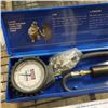 Image 3 : New European made Schrader MICHELIN Pressure Gauge EURODAIRA-LB 10 - 170 Psi