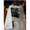 Image 3 : HASSOCK OF YARN WITH 2 BOXES OF CRAFT PAINT AND SPRAY BOTTLES