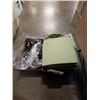 Image 1 : FABRIC HANGING ORGANIZER, 2 TRAY OF TOOLS AND HARDWARE
