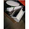 Image 2 : BOX OF DEFECTIVE STORE RETURN: KITCHENAID DRYING RACK, VENT FAN COOLER AND MORE