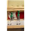 Image 3 : NEW 4PC DOVE TAIL ROUTER BIT SET