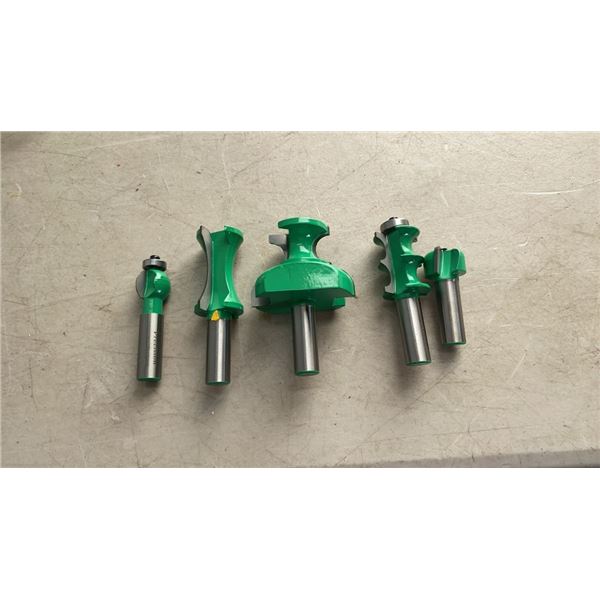 NEW 5PC ROUTER BIT SET