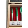 Image 3 : NEW 4PC STRAIGHT CUT ROUTER BIT SET