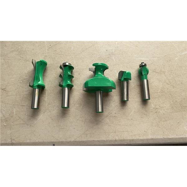 NEW 5PC ROUTER BIT SET