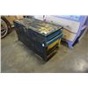 Image 3 : ROLLING WOOD TOOL CHEST WITH HASP CONTAINS ELECTRICIANS TOOLS AND SUPPLIES