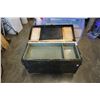 Image 4 : ROLLING WOOD TOOL CHEST WITH HASP CONTAINS ELECTRICIANS TOOLS AND SUPPLIES