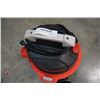 Image 3 : PORTER CABLE STAINLESS 5 GALLON SHOP VAC TESTED AND WORKING NO HOSE