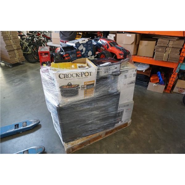 PALLET OF DEFECTIVE STORE RETURN ITEMS